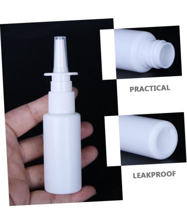 Beavorty 15pcs Travel Spray Bottle Set - Portable Nasal Sprayer Containers (White) - Buy Online on SooperMarket.com