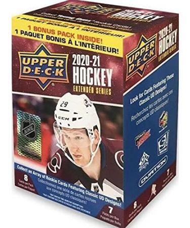 2020/21 Upper Deck Extended Series NHL Hockey Blaster Box - 7 Packs | Young Guns Rookie Cards - Buy Online on SooperMarket.com