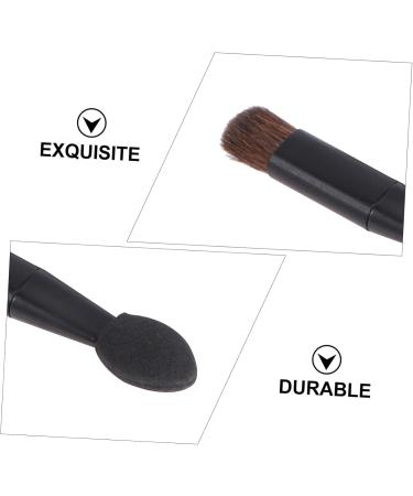 Baluue 10pcs Double Ended Eye Shadow Stick Eyeshadow Sponge Makeup Applicator Beauty Sponges Plastic Black - Buy Online on SooperMarket.com