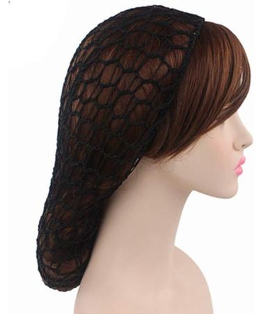 Egurs 2 Pieces Night Sleep Cap Hair Net - Elastic Knitted Wig Cap for Women & Girls | Comfortable & Breathable Head Cover for Better Sleep - Buy Online on SooperMarket.com