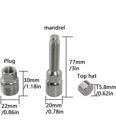 ZRM&E Carbon Steel Crank Remover | Bike Crank Puller Tool - Bicycle Crankset Arm Puller & Accessories - Buy Online on SooperMarket.com