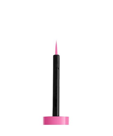 NYX Vivid Brights Liquid Liner - Don't Pink Twice 08 - Smear-Resistant Eyeliner - Buy Online on SooperMarket.com