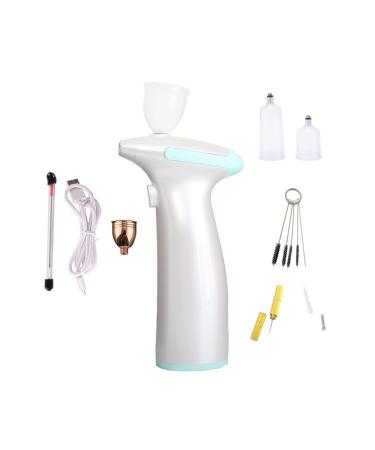 Handheld Paint Sprayer Mini Personal Airbrush Compressor Kit Cordless Portable Multi-Functional Foundation Make Up Craft Barber Salon Set