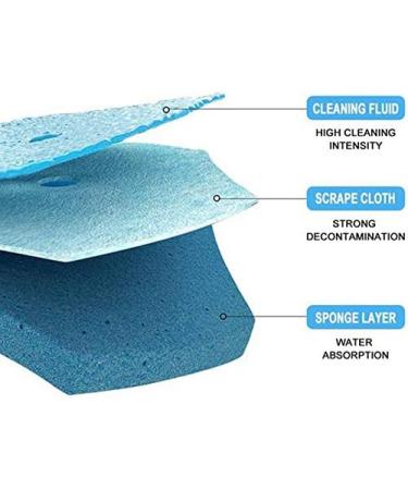 Toilet Brush Disposable Toilet Cleaning System Disposable Toilet Flushable Refill Fresh Brush Flushable Refills - 48 Refills Silicone Toilet Brush Blue - Buy Online on SooperMarket.com