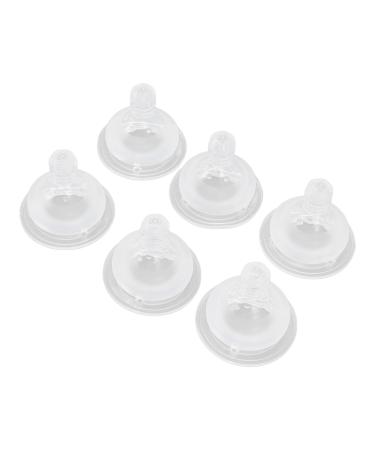 Newborn nipple silicone nipple 6 A leak-proof replacement for the infant