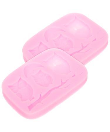 LABRIMP 2pcs Baking Silicone Mold Silicone Food Molds DIY Baking Silicone Halloween Molds 3D Self Made Cake
