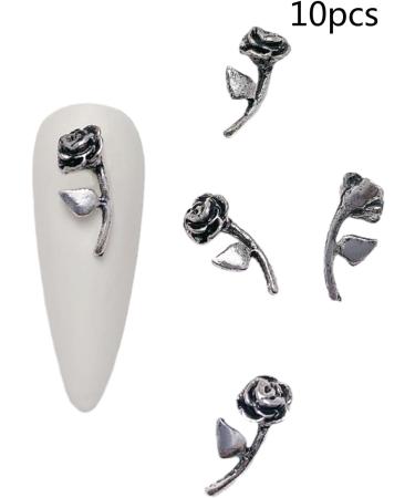 Nail Art Decoration Tips Ornament Metal Alloy Nail Art Decals Pendant Manicure Accessories Eye Catching For Girls Nail Art Accessories Decoration Decals Craft Supplies Jewelry For Girls Crystal B - Buy Online on SooperMarket.com