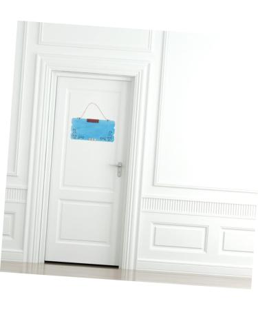 ABOOFAN Blank Hanging Wood Plaque Sign Halloween Body Parts Door Plaque House Number Wooden The Sign medium Blue - Buy Online on SooperMarket.com