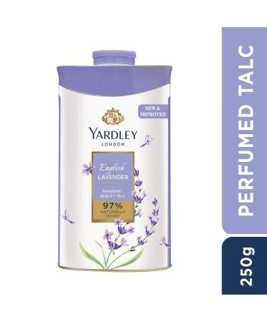 Yardley London English Lavender Perfumed Talc 8.8 Oz - 250 g | Lavender Scented Body Powder - Buy Online on SooperMarket.com