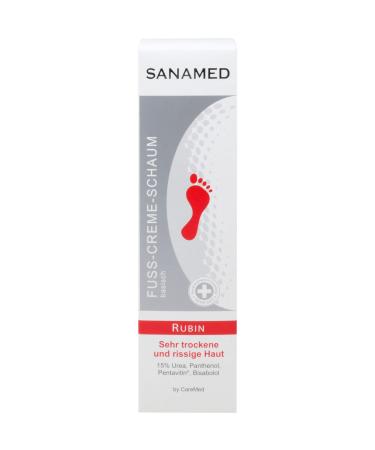 Rubin Sanamed foot cream foam 150 ml