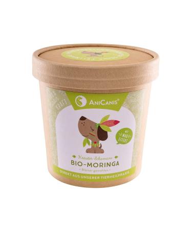 Anicanis Bio Moringbl tter for Dogs & Cats - Moringa powder immune system acidity bases smacking & grass - food supplements - 100g