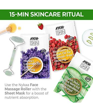 Nykaa Naturals Skin Secrets Bubble Sheet Mask - Tea Tree & Aloe Vera | Acne Prevention Soothing & Impurity Removal | 0.67oz International Shipping Available - Buy Online on SooperMarket.com