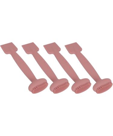 Dual Head Silicone Facial Mask Brush - Comfortable Handle Easy Clean for Home & Salon Use - Buy Online on SooperMarket.com