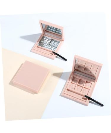 HAPINARY 2pcs Empty Eye Shadow Pallet Makeup Pallette Makeup Highlighter Empty Eyeshadow Dish - Buy Online on SooperMarket.com