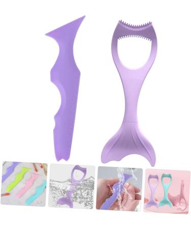 MAGICLULU 8 Pcs Make up Aid Tools Eyeliner Guard Eyelash Grafting Tool Eyelash Kits Cosmetic Purple - Buy Online on SooperMarket.com