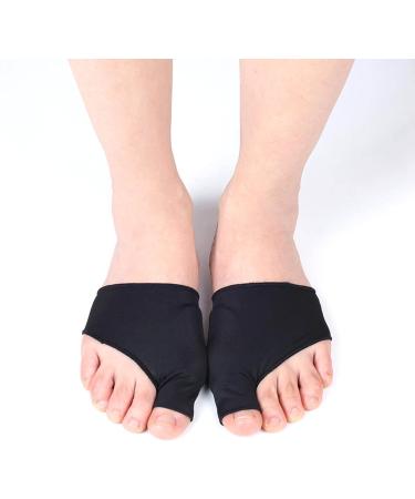 Bunion Corrector Sleeve & Toe Separator Brace Socks for Women - Black (S 35-39yd) | Breathable & Stretchy Design - Buy Online on SooperMarket.com