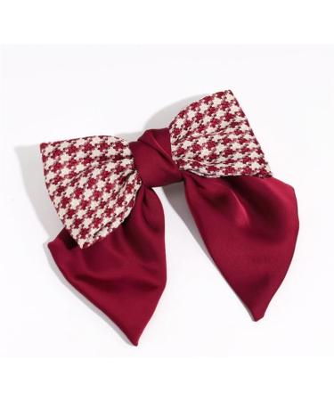 Limtula Cute y Flat Clips Hairpin Large Barrette Headdress Bunches Accessories Elegant knot Cute Headdress Red - Buy Online on SooperMarket.com