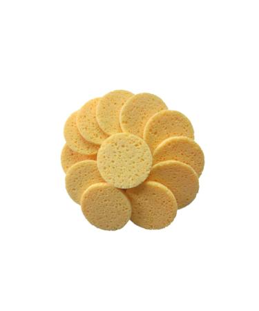 These cellulose face sponges can be used as a makeup remover and facial by gently massaging over the face. Simply add your favorite makeup remover or cleansing product.