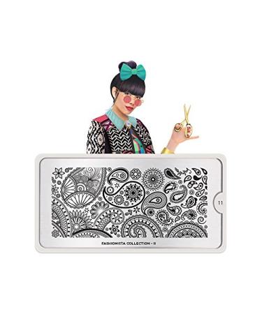 MoYou Stamping Stencil - Fashionista 11