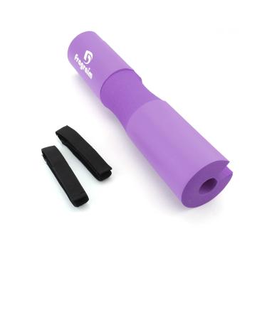 Squat Pad, Barbell Pad, Foam Sponge Pad, Squat Bar Neck Pad, Training Weightlifting Cushion Women & Men for Lunges, Squats and Hip Thrusts Purple