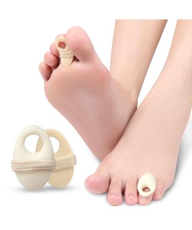 2Pcs Toe Corn Cushions for Comfortable Walking | Soft Corn Pads for Easy Carrying - Buy Online on SooperMarket.com