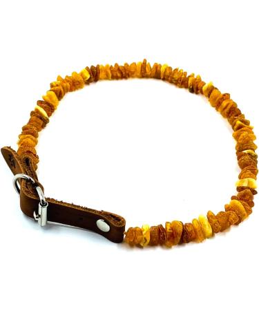 Amber Jewelry Shop Amber Necklace for Dogs Amber Collar for Dogs Natural Baltic Amber Beads 35-40 - Buy Online on SooperMarket.com