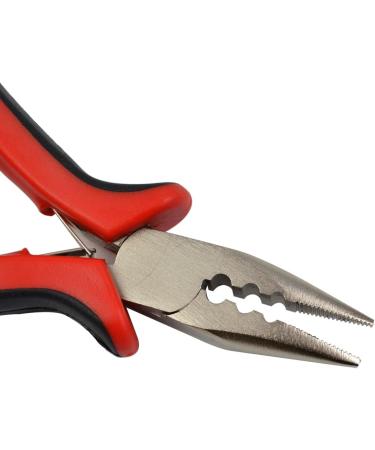 Hair Extensions Pliers 3-Hole Hair Pliers for Micro Nano Ring Hair Extensions Opener and Removal Red 3-hole - Buy Online on SooperMarket.com