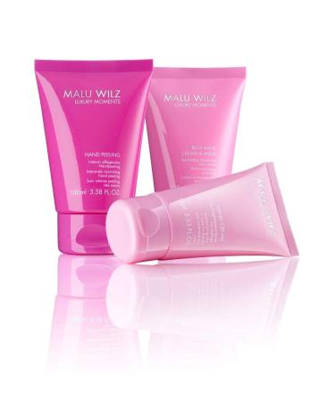 Malu Wilz Hand Care Set: Rich Hand Cream & Mask + Hand Peeling + Hand Cream