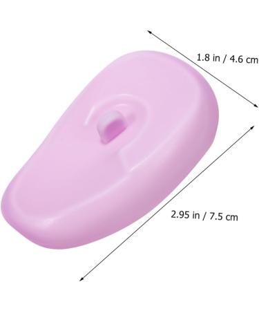 PLAFOPE 4 Pairs Hair Coloring Ear Covers Silicone Hair Coloring Earmuffs Ear Covers for Hair Dryer Hair Dyeing Earmuffs Ear Covers for Swimming Ear Covers for Shower Silicone Ear Covers - Buy Online on SooperMarket.com