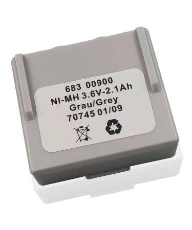 (Pack of 1) 3.6V 68300900 2100mAh Rechargeable Ni-MH Battery for Crane Remote Control Battery 68300900