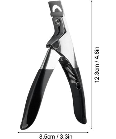Nail Scissors | U Shape Manicure Scissors with Handle | Nail Cutting Scissors for Adults Men Women Nail Cleaner Nail Care for Thick and Ingrown Nails Dalynn - Buy Online on SooperMarket.com