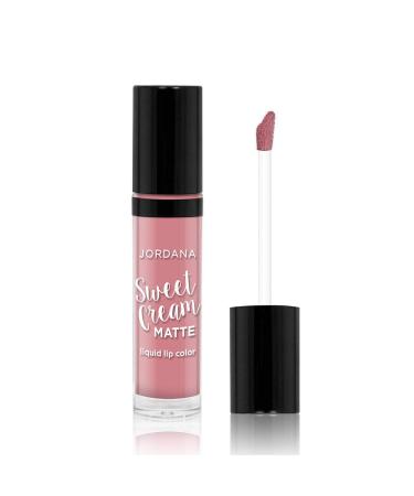 Jordana Sweet Cream Matte Liquid Lip Color 01 Cr me Brulee - Long-lasting Matte Lipstick - Buy Online on SooperMarket.com