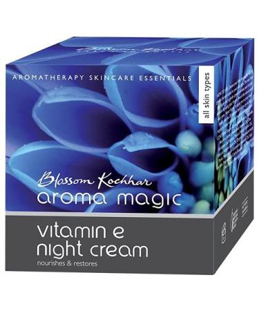 Buy Aroma Magic Vitamin E Night Face Cream | Anti Aging Moisturizer | Nourishing Overnight Cream for Radiant Skin | 7.05 Oz (200g) | International Shipping Available - Buy Online on SooperMarket.com