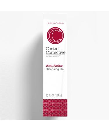 CONTROL CORRECTIVE Anti-Aging Cleansing Gel 6.7 Fl Oz | Peptide-Infused Gentle Cleanser with Calendula & Witch Hazel for Balanced Complexion - Buy Online on SooperMarket.com