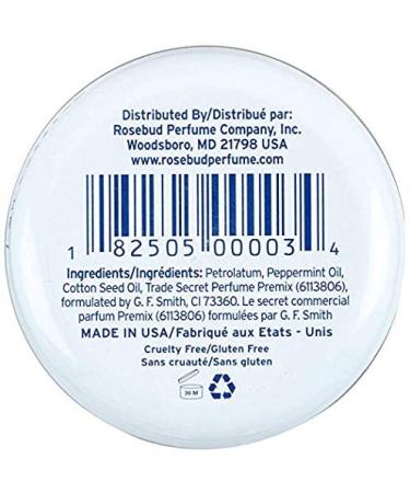 Rosebud Perfume Co. Minted Rose Lip Balm Two Pack - 0.8 oz Tins (Pack of 2) - Buy Online on SooperMarket.com