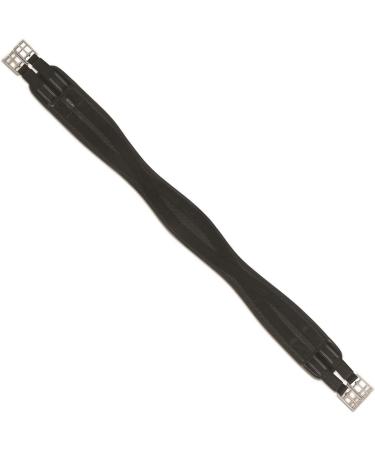 Shires Anti-chafe Elastic Contour Girth - Black Black 46 - Buy Online on SooperMarket.com