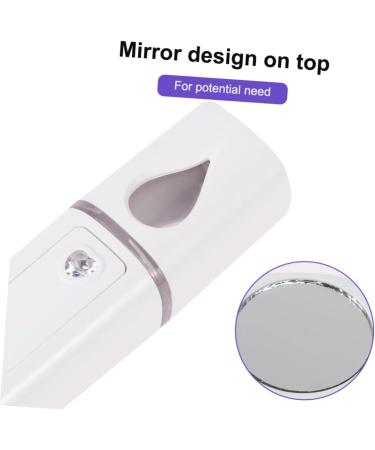 Baluue 3 Pcs Mini Face Spray Instruments Sprayer Portable Humidifer Portable Humidifiers Hunidifier White - Buy Online on SooperMarket.com