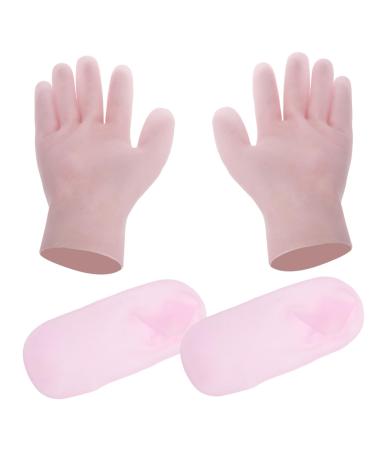 Gogogmee 1 Set Waterproof Sun Protection Gloves Spa Gloves Moisture Gloves for Dry Hand Moisturizing Gloves Beach Moisturizing Gloves for Dry Hand Moisturizing Socks Moisturizer Gloves