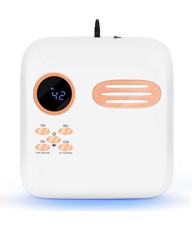 Linssy 72W UV LED Nail Lamp for Gel Nails - Professional Nail Lamp with 4 Timer Settings and LCD Display - Buy Online on SooperMarket.com