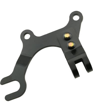 HJGarden Black Adjustable MTB Bike Rear Wheel Disc Brake Bracket Adapter - Conversion Kit - Buy Online on SooperMarket.com