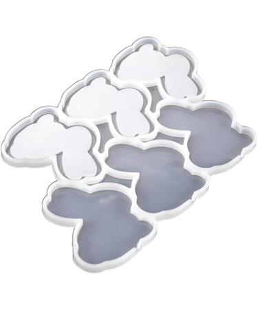 Confectionery Utensils Silicone Christmas Easter Food Grade Utensils for Cutting Cookie 3D Design Baking Tools Confectionery Utensils Rabbit - Buy Online on SooperMarket.com