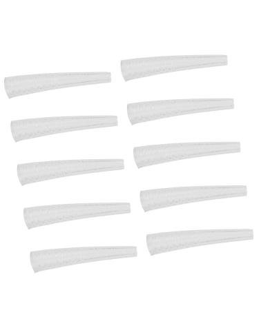 Tweezer Tip Protective Case Portable 10pcs Tweezers Protector Cover Non-Slip for Women Girls Makeup