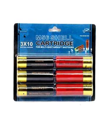 Double Eagle BBTac Airsoft Shotgun Shells 6-Pack M56 Series Spring Shotguns