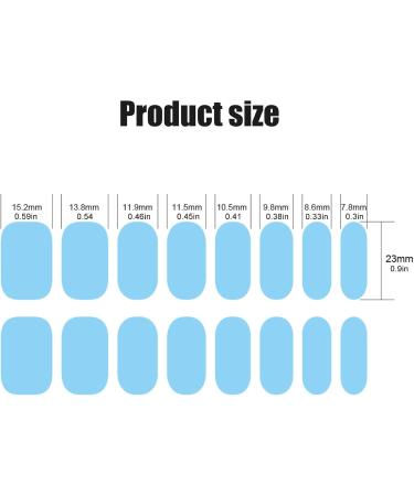 Semi Cured Gel Nail Stickers Set Natural Gloss Gel Nail Strips | Full Nail Wraps for Women Nails Art Fingernail Manicure Stickers Long Lasting Easy to Apply Adhesion - Buy Online on SooperMarket.com