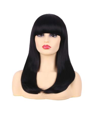 SHIYID Wigs For Women Synthetic Hair With Flat Heat Resistant False Hair Piece Hairstyles