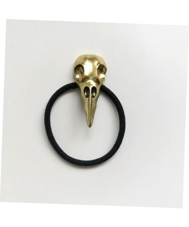 Amosfun Seamless Hair Ties Hair Bands for Womens Hair Womens Hair Accessories Alloy Hair Scrunchies Simple Hair Tie Elastic Skull Hair Ties Bird Skull Scrunchies Ring Halloween Women's - Buy Online on SooperMarket.com