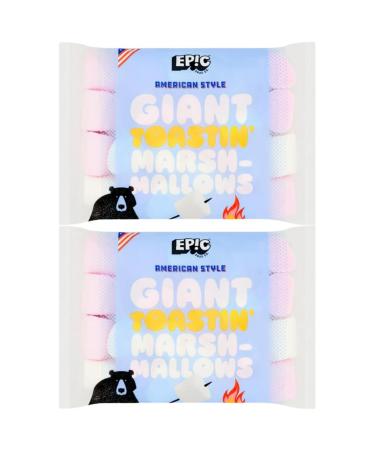 Marshmallows Bundle With Epic Giant Toastin Marshmallows 500g (2 Pack)