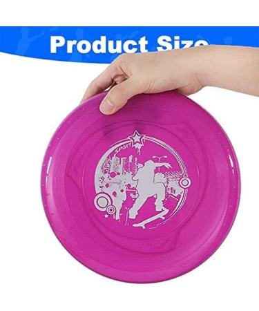 Liberty Imports 12 PCS 9-Inch Plastic Flying Discs Set for Outdoor Sports - Great for Kids & Adults - Buy Online on SooperMarket.com