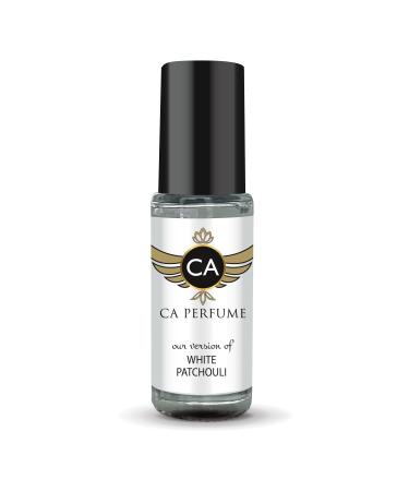CA Perfume Impression of Tom F White Patchouli For Women Replica Fragrance Body Oil Dupes Alcohol-Free Essential Aromatherapy Sample Travel Size Concentrated Long Lasting Roll-On 0.14 Fl Oz/4ml-X1