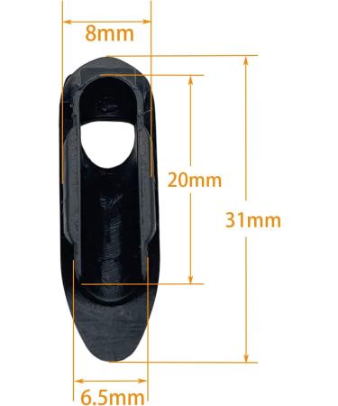 JooFn Bike Brake Derailleur Shifter Internal Wiring Routing Kits - Pack of 20 Frame Plugs for Bicycle Frame Embedded Single Hole Buckle - Buy Online on SooperMarket.com